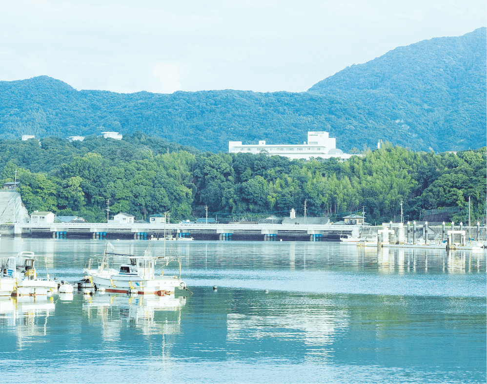 海が寄り添う、みなとの病院